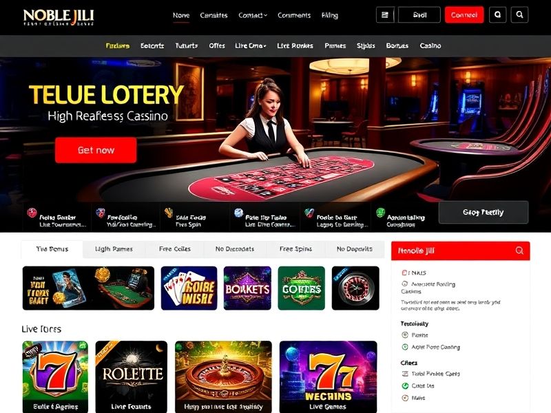 Welcome to Noble Jili, the premier online casino platform offering a wide range of real-money gambling games including slots, poker, and classic table games. Discover exclusive bonuses and secure, dependable gaming experiences.